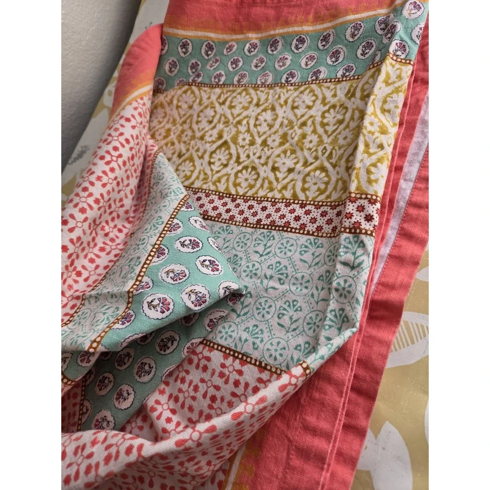 Maison d' Hermine Provence Table Cloth Rectangle 100% Cotton 58x 102